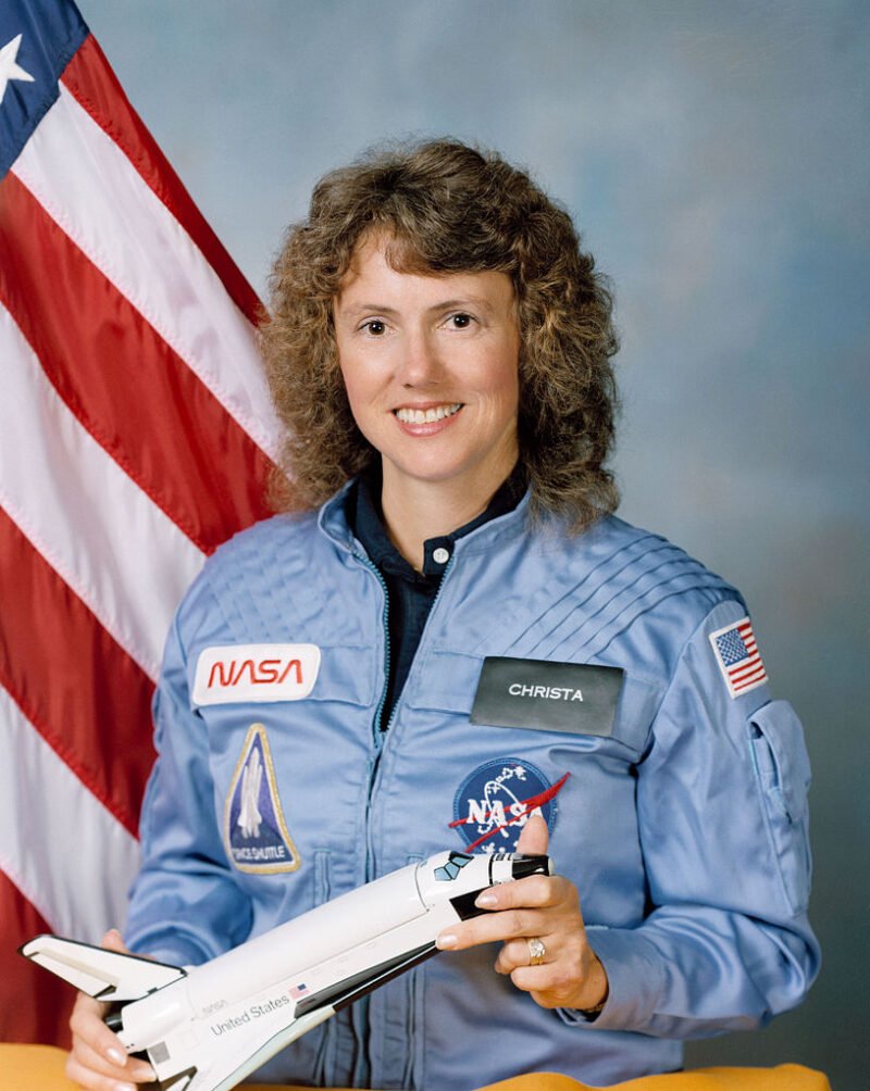 Christa McAuliffe famous astronauts