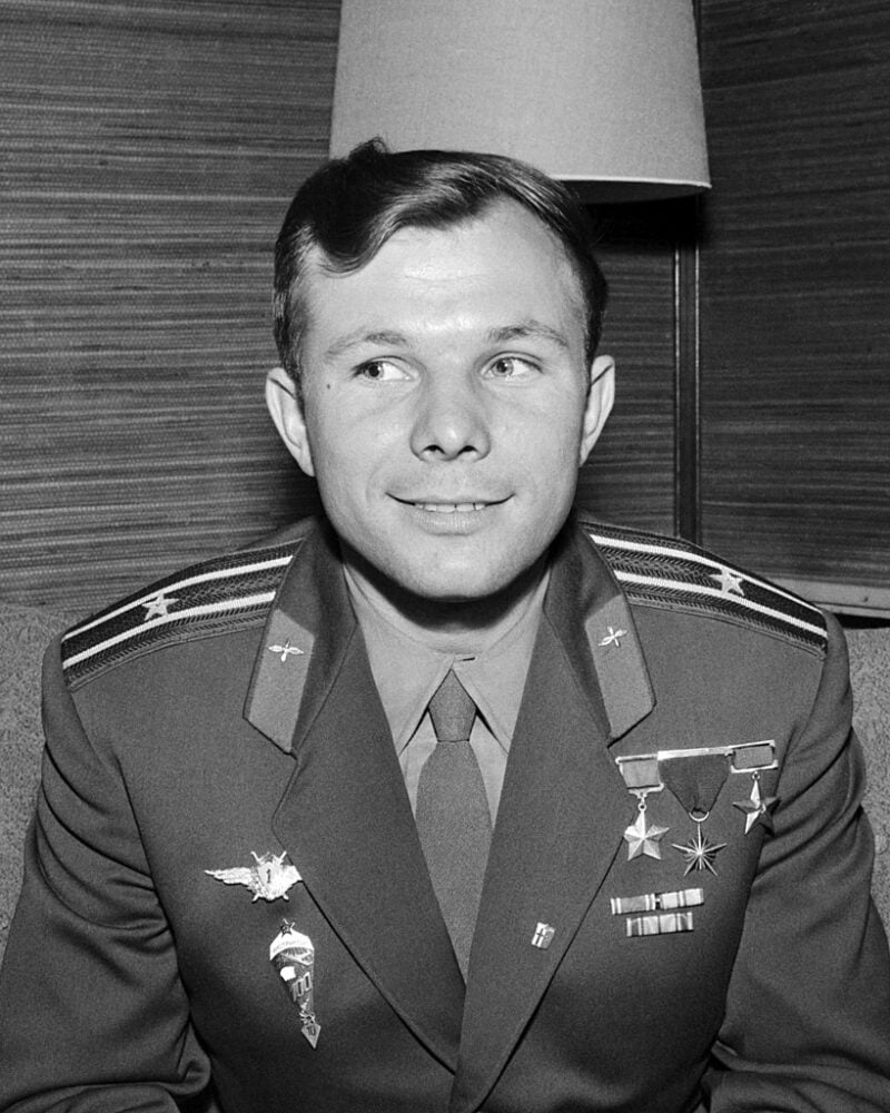 Yuri Gagarin famous astronauts